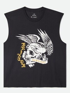 Brixton Wolcott Worn In Boxy Muscle Tee